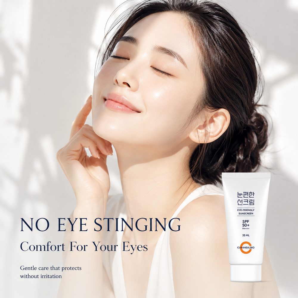 눈시림 없는 편안한 사용감 / No eye stinging